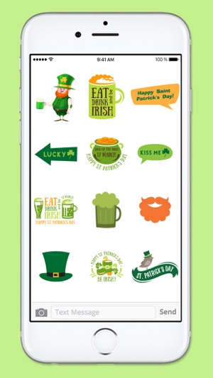 St Pattys Day Stamps Sticker Pack(圖3)-速報App