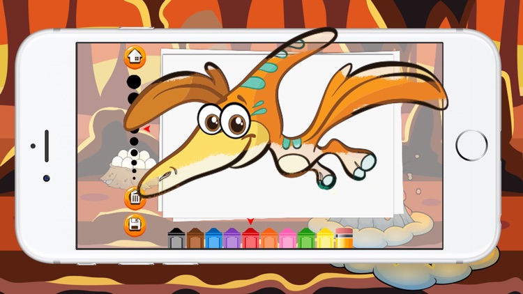 Dinosaurs Coloring Book For Kids - Free screenshot-3