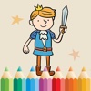 Royal Coloring Book: Color princess, castle, ...