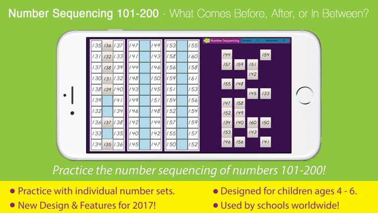 Number Sequencing 101 - 200 screenshot-0