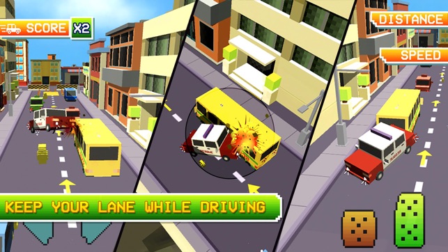 Blocky Risky Drive: City Highway & Parking HD(圖5)-速報App