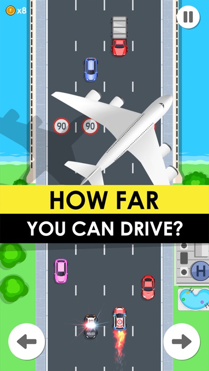 Drive Fast - 2d Retro Racing screenshot-3
