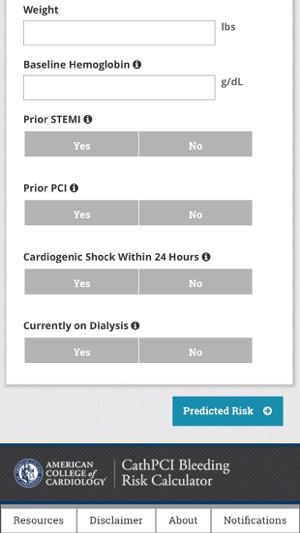 CathPCI Risk Calculator(圖3)-速報App