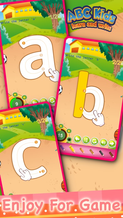 abc Kids Learning and Writer Free 2 1.0 IOS -