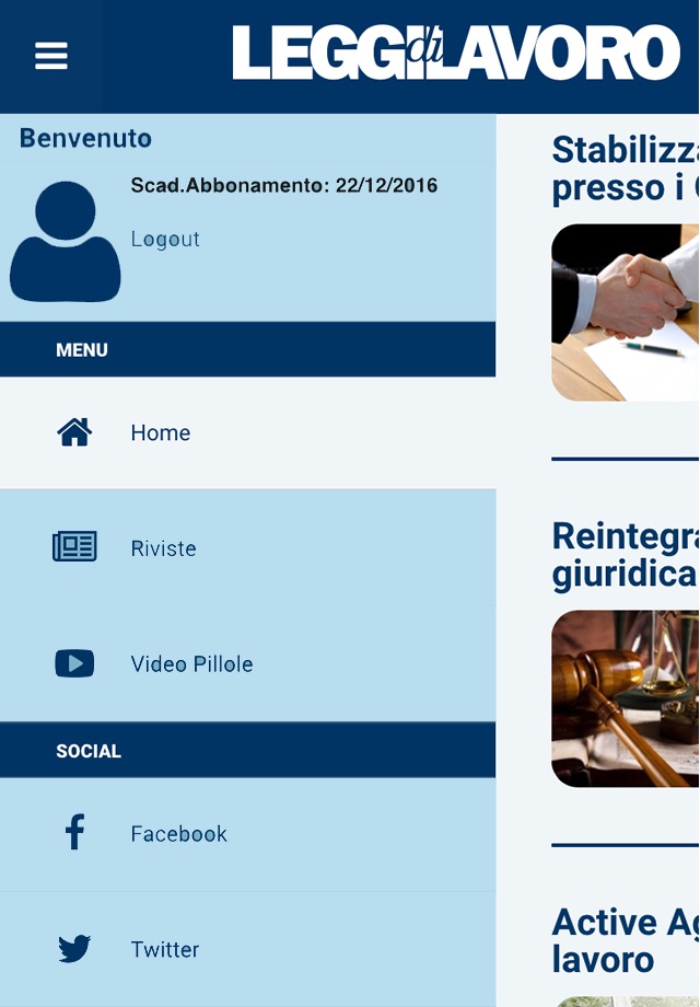 Leggi di Lavoro screenshot 3