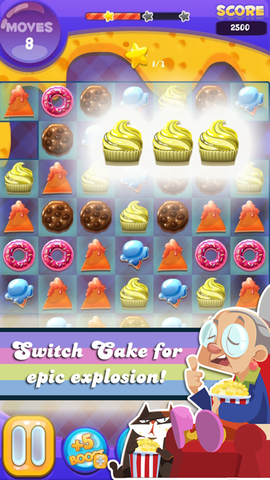 Cake Crush - Match 3 Game Screenshots