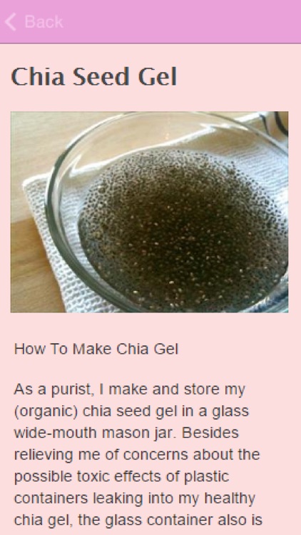 Chia Recipes