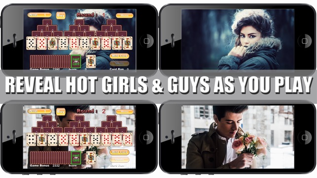 Sexy Solitaire for hot girls & guys(圖2)-速報App