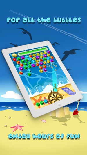 Bubble Popper Beach Blaster: A Shooter Puzzle Pro(圖1)-速報App