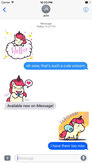 Animated Pink Unicorn Stickers(圖3)-速報App