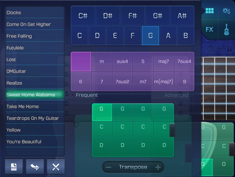 OMGuitar - Digital Guitar with FX and Autoplay screenshot-3