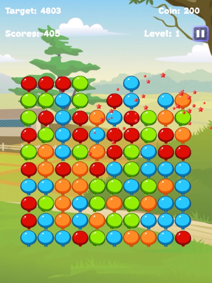 Balloon Crush Pop Popper Fun games Kids n Adults