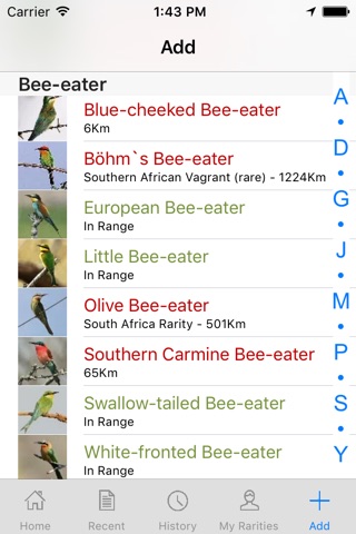 Rare Bird Alert screenshot 2