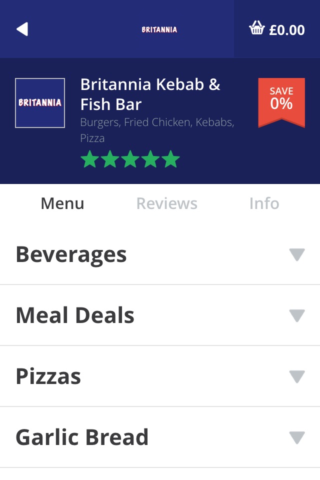 Britannia Kebab & Fish Bar screenshot 3