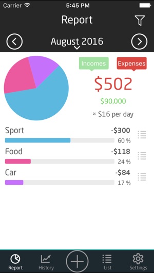 Budgetty - Incomes & Expense Tracking(圖3)-速報App