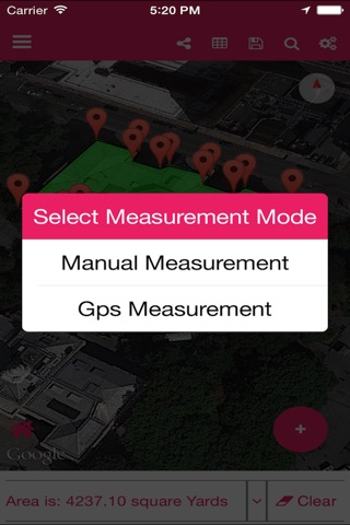 Geo Measure Area Calculator screenshot 3