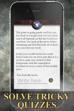 The Sinister Fairground: Horror Adventure Gamebook - Screenshot 4