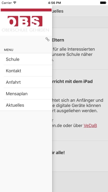 Oberschule Gehrden - App