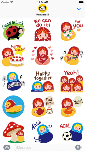 Little Matryoshka Stickers for iMessage(圖3)-速報App