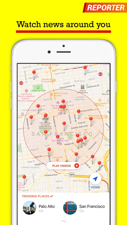 Reporter - Watch video stories & news nearby screenshot-3