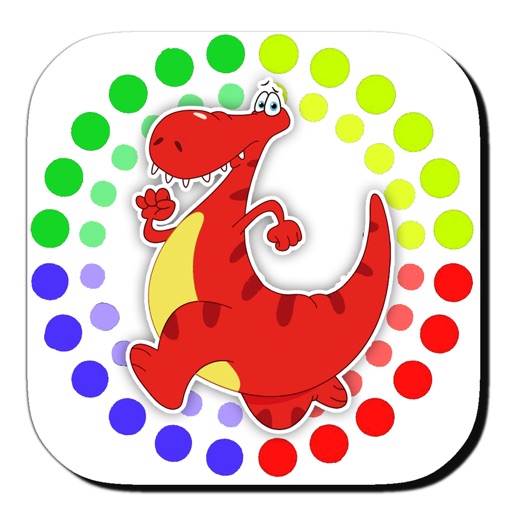 Best Coloring Book For Nick Dinosaur Game Icon