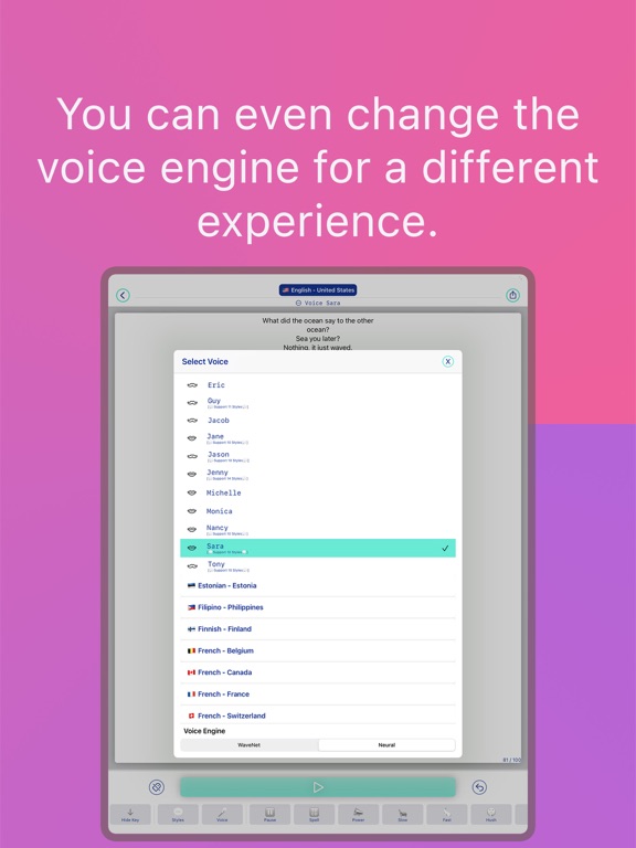 Voice-Over AI | Text To Speech screenshot 2