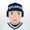 Atlanta Baseball Stickers &amp; Emojis