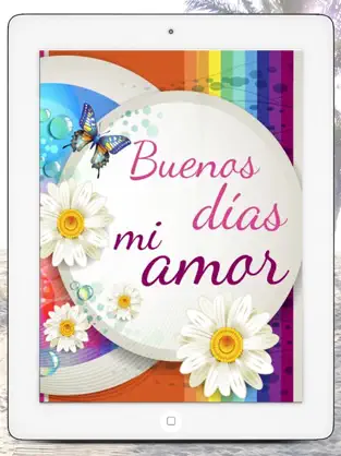 Screenshot 1 Buenos días – frases y mensajes en español iphone