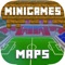 1 CLICK TO INSTALL THE BEST MINIGAMES MAPS FOR MINECRAFT PE