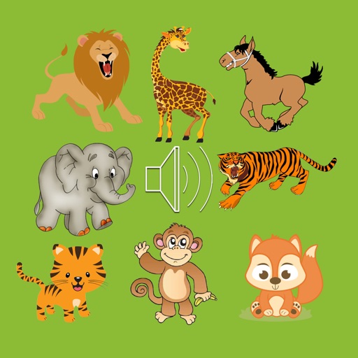 Animal Sounds - Easy learning app for kids Icon