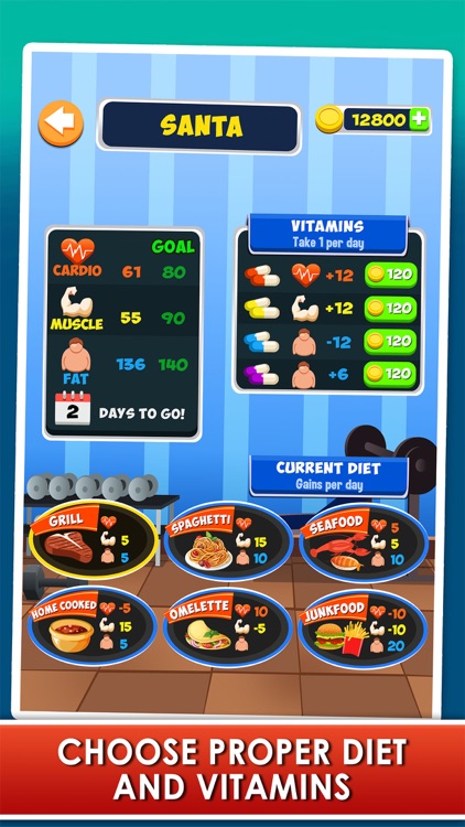 Santa Gets Fit for Christmas - Running Fat Games