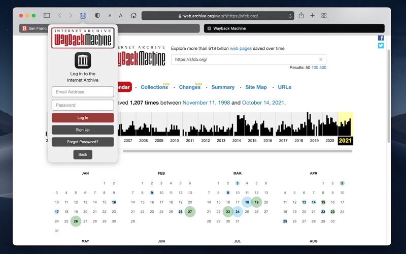 【图】Wayback Machine(截图1) 【图】Wayback Machine(截图1)