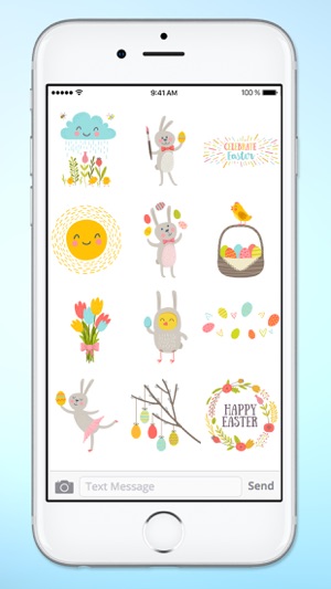 Super Cute Easter Sticker Pack(圖3)-速報App