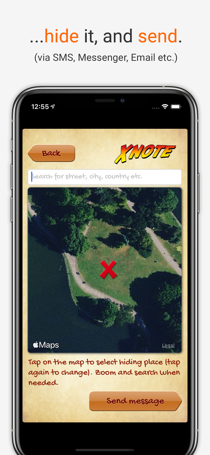Message Hunt - Xnote