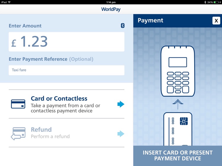 Worldpay Total for iPad