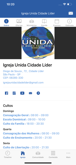 Igreja Unida Cidade Líder(圖3)-速報App