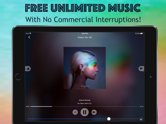 Jango Radio - Streaming Music iPad Jango Radio - Streaming Music iPad