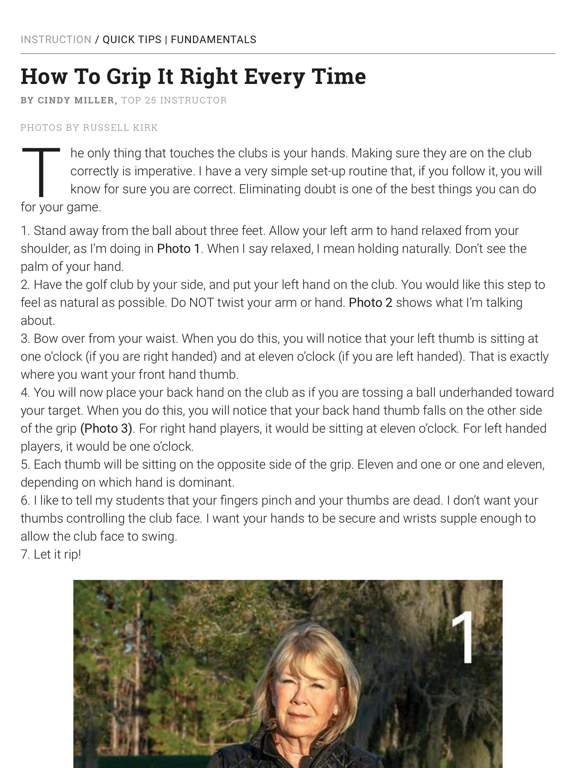 Golf Tips Magazine screenshot 4