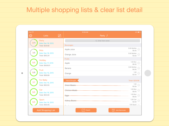 Best Shopping List: To-do List screenshot