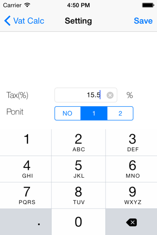 VAT Calculator ( V.A.T ) screenshot 2