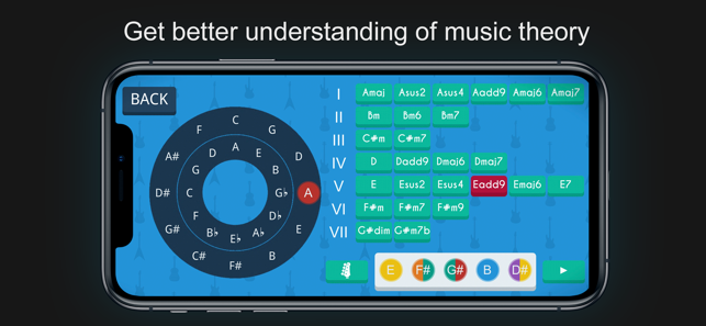 ‎Guitario: Guitar Notes Trainer Screenshot