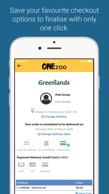 ONEzoo Ordering App screenshot-4