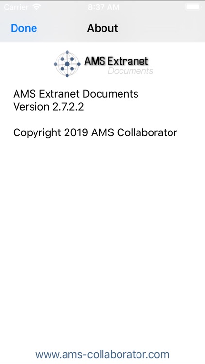 AMS Extranet Documents screenshot-3