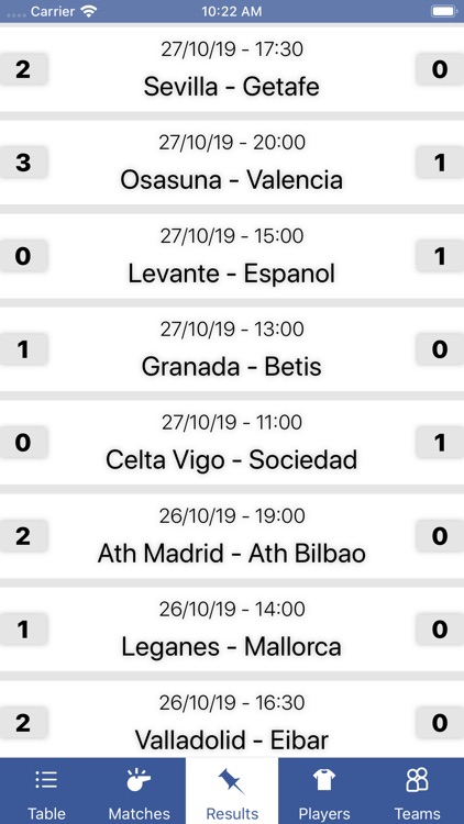 InfoLeague - Spanish Liga screenshot-3