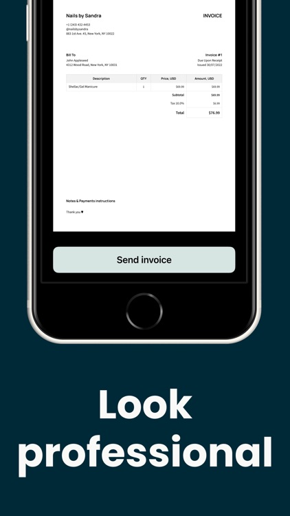 Invoice Maker. Estimate App screenshot-5