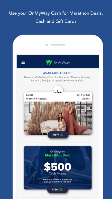 Image of OnMyWay: Drive Safe, Get Paid