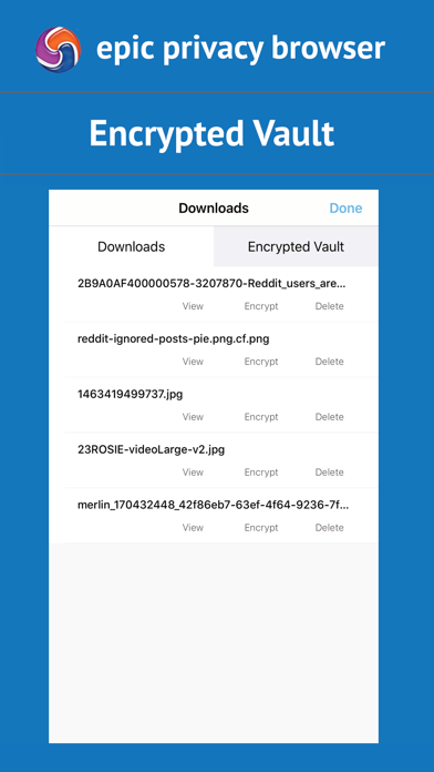 Epic Privacy Browser (w/ VPN)لقطة شاشة6