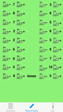 Game screenshot Duffer's Golf Score Card apk