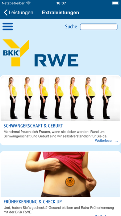 BKK RWE Service-App screenshot 2