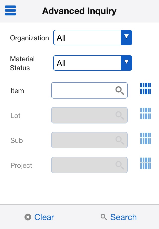 Inventory for EBS screenshot 2